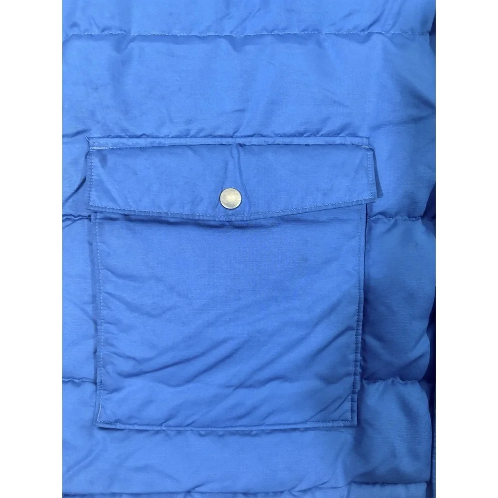 Patagonia Slingshot Down Vest Mens XL Blue Red Western Quilted Vtg Insulated - Picture 7 of 12